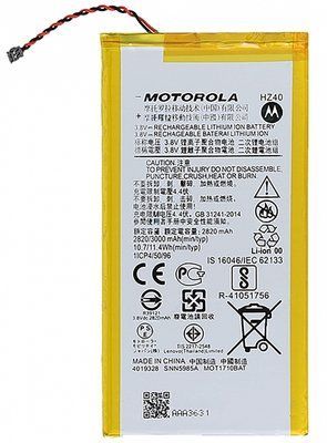Акумулятор для Motorola HZ40 Moto Z2 Play XT1710 3000 mAh