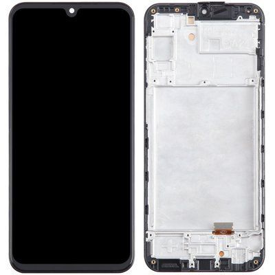 Дисплей для Samsung A245 Galaxy A24 с рамкой черный GH81-31240A ORIGINAL