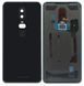 Задняя крышка для OnePlus 6 A6000, A6003 черная со стеклом камеры