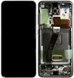 Дисплей для Samsung G980F Galaxy S20, G981B с сенсором и серой рамкой черный TFT