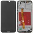 Дисплей для Huawei P20 Lite Dual Sim (ANE-L21), Nova 3e с сенсором и рамкой черный