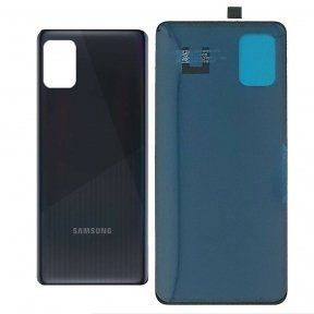 Задня кришка для Samsung Galaxy A41 2020 A415F чорна