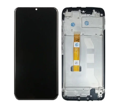 Дисплей для Realme C12 з сенсором та рамкою чорний