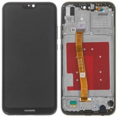 Дисплей для Huawei P20 Lite Dual Sim (ANE-L21), Nova 3e с сенсором и рамкой черный