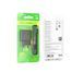 Зарядный блок Borofone BA72A QC3.0 18W (1USB/3.0A) + кабель Type-C черный