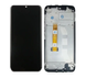 Дисплей для Realme C12 с сенсором и рамкою черный