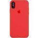 Чохол-накладка Silicone Case Apple iPhone XS Max Red