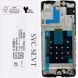 Дисплей для Samsung M556 Galaxy M55 з рамкою чорний GH81-25791A ORIGINAL