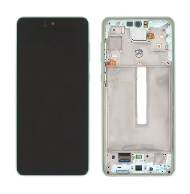 Дисплей для Samsung A736 Galaxy A73 5G с сенсором и зеленой рамкой (GH82-28884C) ORIGINAL