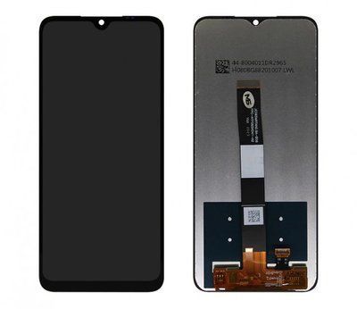 Дисплей для Xiaomi Redmi 9A, Redmi 9C, Redmi 10A, Poco C3 з сенсором, копія високої якості чорний