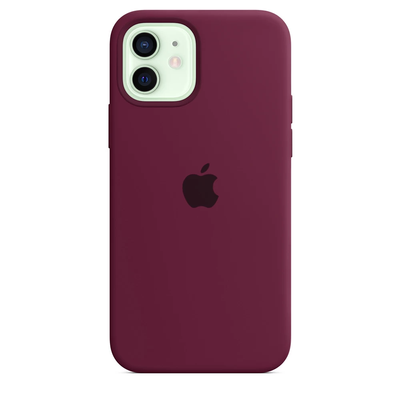 Чехол-накладка Silicone Case Apple iPhone 12 Mini Marsala