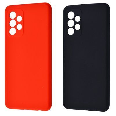 Чехол-накладка Silicone Case Samsung Galaxy A52 (2021) A525F Red