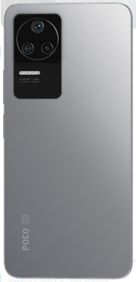 Задняя крышка для Xiaomi Poco F4, Redmi K40 серебристая Moonlight Silver
