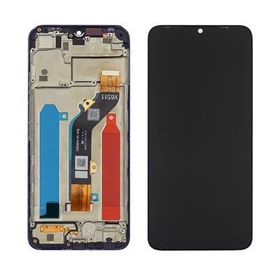 Дисплей для Infinix Smart 6 X6511 з сенсором та рамкою чорний