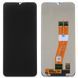 Дисплей для Samsung A025F Galaxy A02S з сенсором чорний (161*72) (GH81-18456A) ORIGINAL