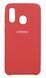 Чохол-накладка Silicone Case Samsung Galaxy A40 (2019) A405F Red