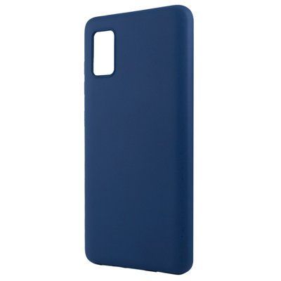 Чехол-накладка Silicone Case Samsung Galaxy A41 (2020) A415F Ice Sea Blue