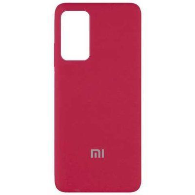 Чехол-накладка Silicone Case Xiaomi Redmi Note 10, Redmi Note 10 Pro (2020) Rose Red