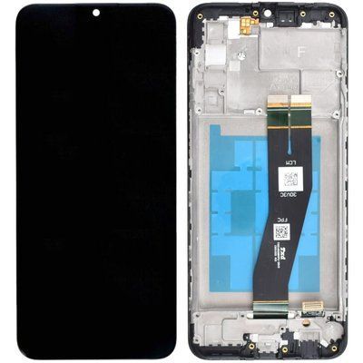 Дисплей для Samsung A025G Galaxy A02s, A037G, A025U, M025 (163*72) с рамкой черный