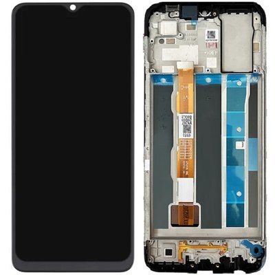 Дисплей для Vivo Y01, Y01A з сенсором та рамкою чорний