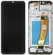 Дисплей для Samsung A025G Galaxy A02S з сенсором та рамкою чорний (GH81-18456A) ORIGINAL