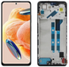 Дисплей для Xiaomi Redmi Note 12 Pro 4G з сенсором та рамкою чорний OLED