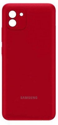 Задняя крышка для Samsung Galaxy A03 A035F красная