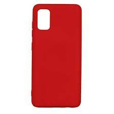 Чехол-накладка Silicone Case Samsung Galaxy A41 (2020) A415F Red