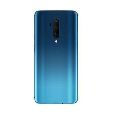 Задня кришка для OnePlus 7T Pro HD1911, HD1913, HD1910 синя зі склом камери