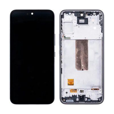 Дисплей для Samsung A546B Galaxy A54 5G с сенсором и рамкой черный (GH82-31232A) ORIGINAL