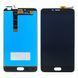 Дисплей для Meizu U20 (U685H) с сенсором черный
