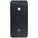 Задняя крышка для Huawei P Smart, Enjoy 7S FIG-LX1, FIG-LX2, FIG-LX3, FIG-LA1 со стеклом камеры, черная