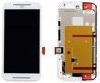 Дисплей для Motorola XT1063 Moto G (2nd Gen), XT1062, XT1064, XT1068 с сенсором и рамкой белый
