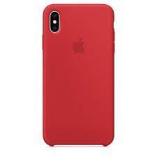 Чехол-накладка Silicone Case Apple iPhone XS Max Red