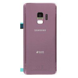 Задня кришка для Samsung Galaxy S9 G960F зі склом камери фіолетова