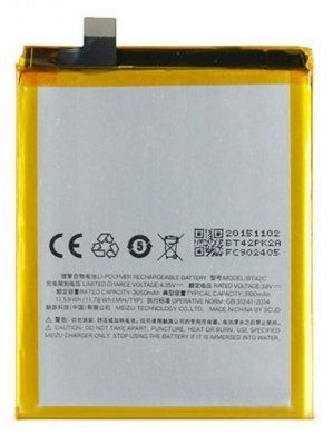 Акумулятор для Meizu BT42C M2 Note 3050/3100 mAh