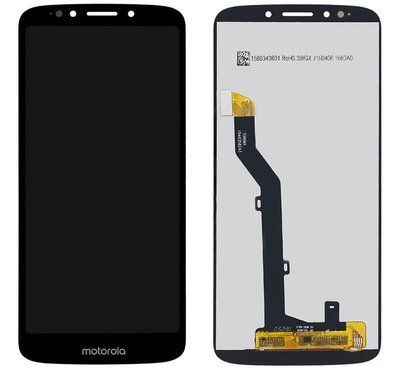 Дисплей для Motorola XT1922 Moto G6 Play, XT1944 Moto E5 з сенсором чорний