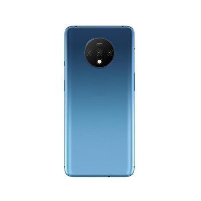 Задня кришка для OnePlus 7T HD1901, HD1903, HD1900, HD1907, HD1905 синя зі склом камери