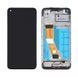 Дисплей для Samsung Galaxy A11 A115 с сенсором и рамкой черный (GH81-18760A, GH96-18907A) ORIGINAL