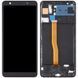 Дисплей для Samsung A750 Galaxy A7 2018 с рамкой черный OLED