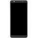 Дисплей для Samsung A750 Galaxy A7 2018 с рамкой черный OLED