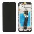 Дисплей для Samsung Galaxy A03S A037G (NFC) з сенсором та рамкою чорний (GH81-21233A) ORIGINAL