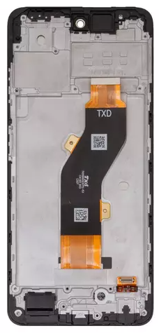 Дисплей для Tecno Spark 20 (KJ5) с рамкой черный
