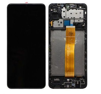 Дисплей для Samsung Galaxy A02 A022F, M127 с сенсором и рамкой черный