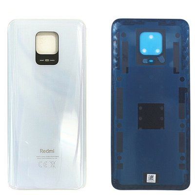 Задня кришка для Xiaomi Redmi Note 9 Pro 64Mp, Redmi Note 9S біла