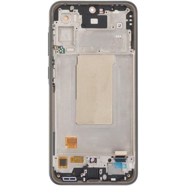 Дисплей для Samsung A366 Galaxy A36 з рамкою чорний GH82-36841A ORIGINAL