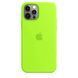 Чехол-накладка Silicone Case Apple iPhone 12, iPhone 12 Pro Shine Green