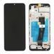 Дисплей для Samsung Galaxy A03S A037G (NFC) з сенсором та рамкою чорний (GH81-21233A) ORIGINAL