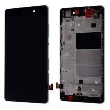 Дисплей для Huawei P8 Lite (ALE L21) с сенсором и рамкой черный