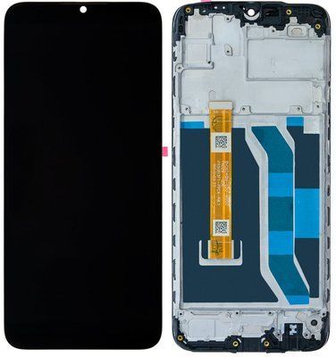 Дисплей для Oppo A5 2020, A9 2020, A11 з сенсором та рамкою чорний